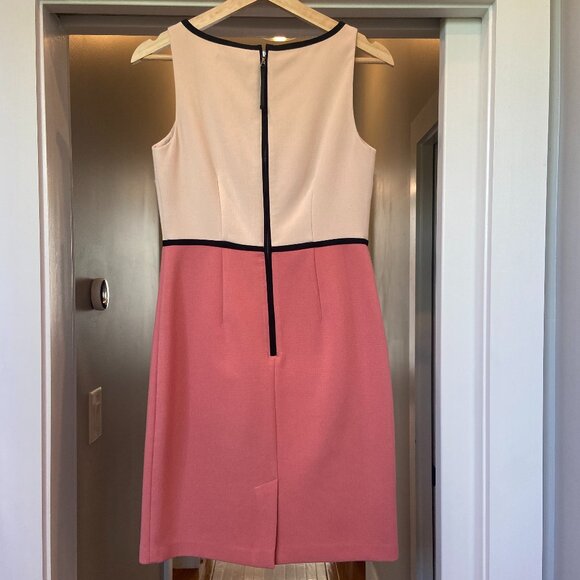 Ann Taylor Loft Pink Color Block Dress - Picture 3 of 6